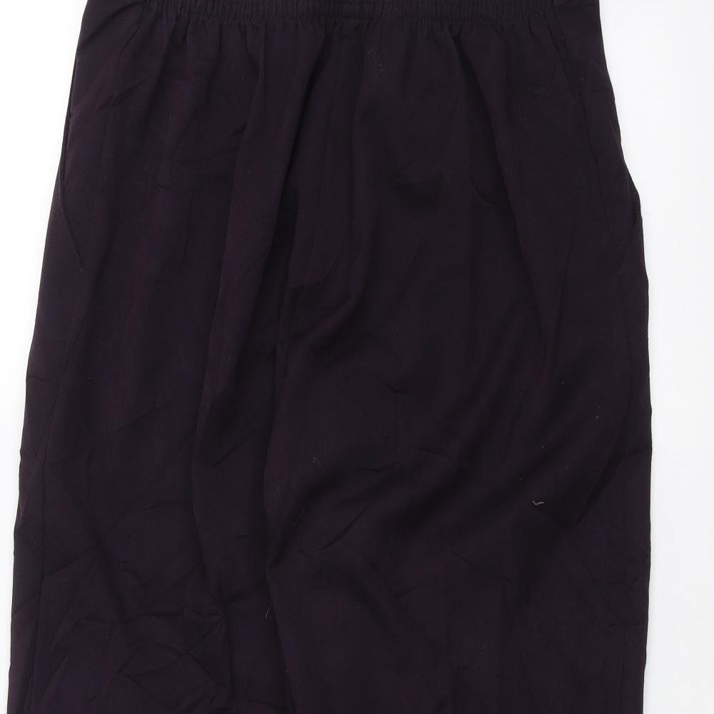 remaissance Womens Purple   Trousers  Size 18 L25 in