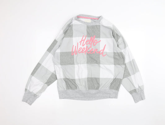 NEXT Womens Grey   Pullover Jumper Size XS