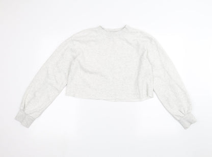 H&M Womens White   Pullover Jumper Size S