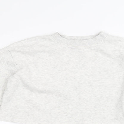 H&M Womens White   Pullover Jumper Size S