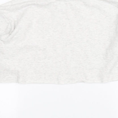 H&M Womens White   Pullover Jumper Size S