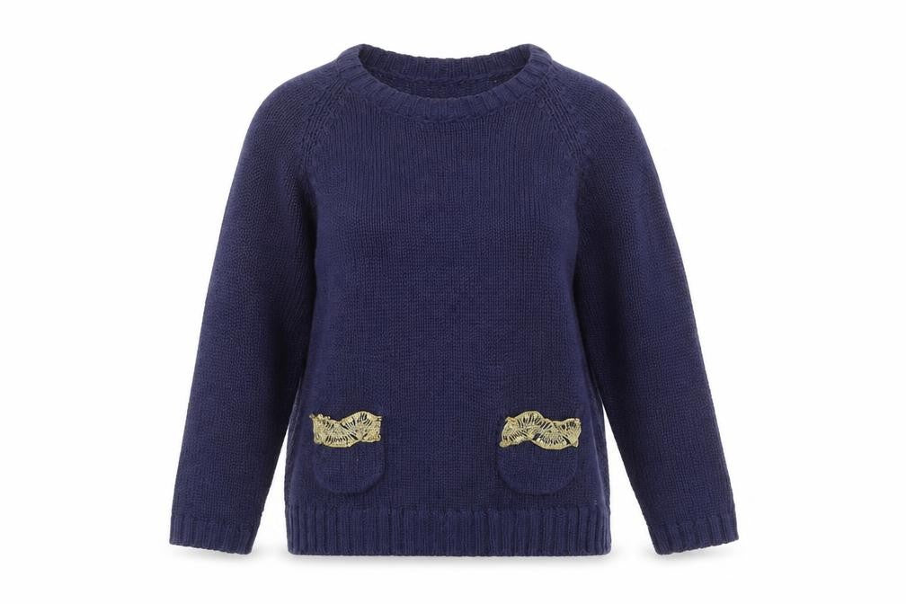 Papaya Womens Blue   Pullover Jumper Size 10