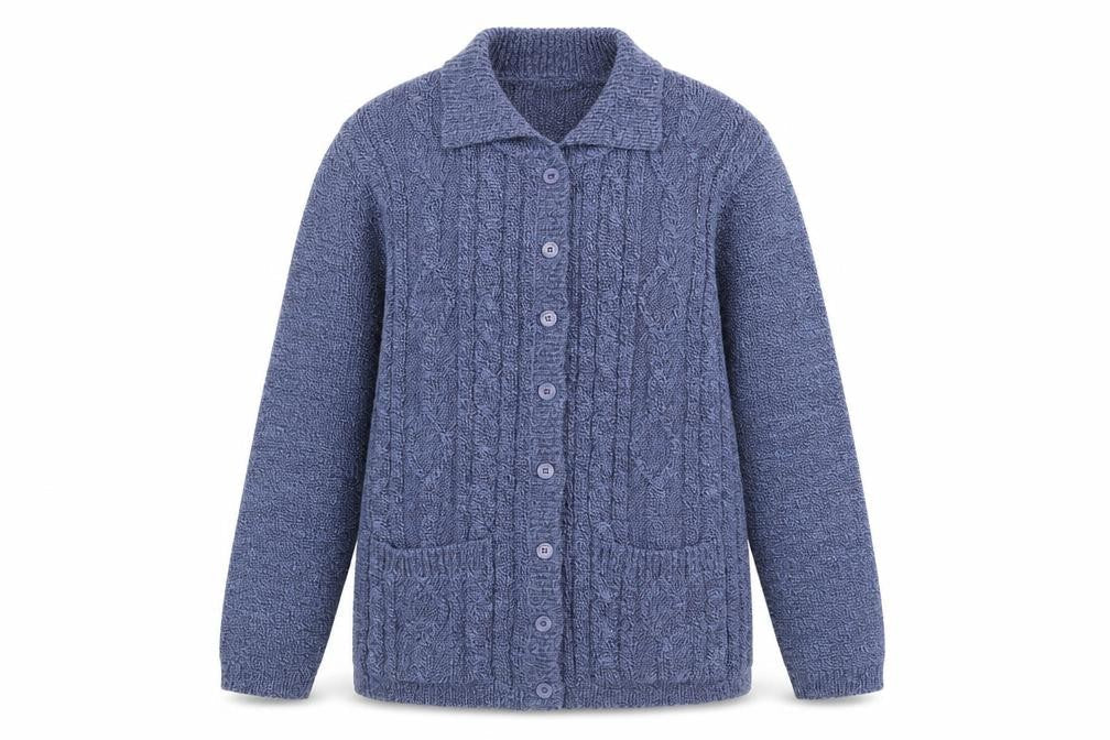 Bonmarché Womens Blue Jacket Coatigan Size L