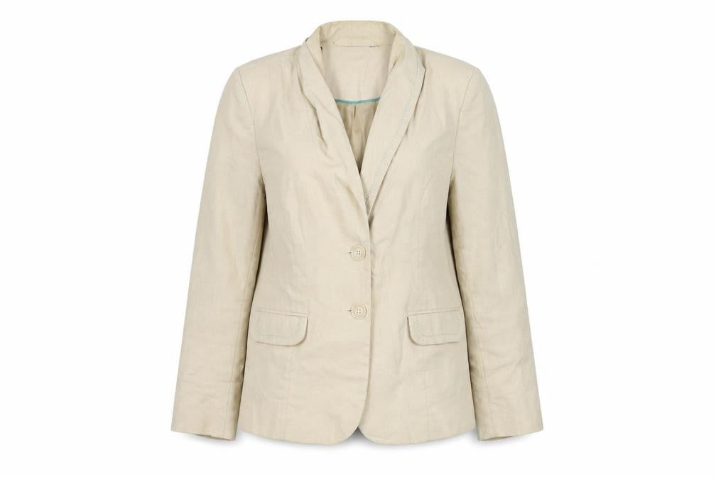 BM Womens Beige   Jacket  Size 16