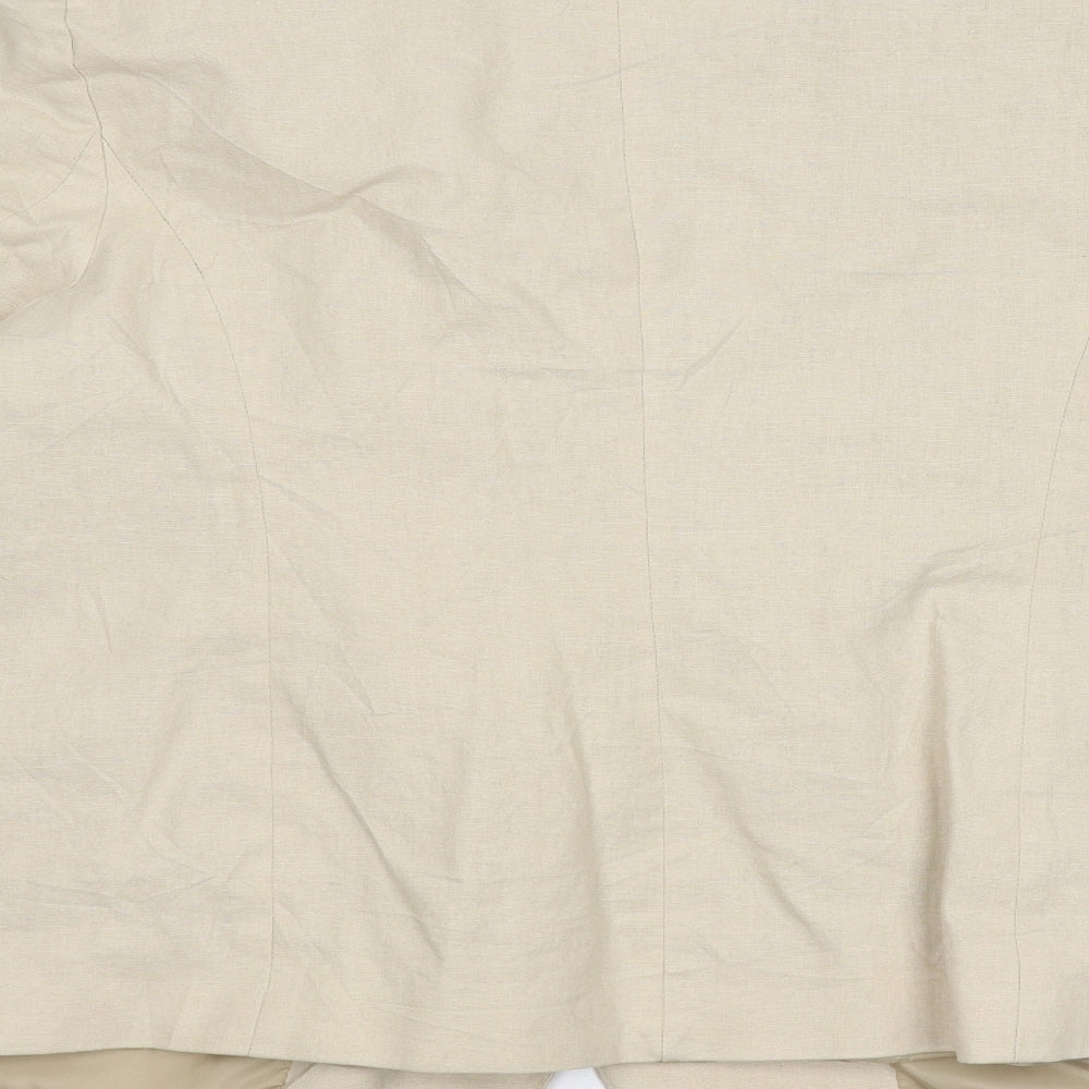 BM Womens Beige   Jacket  Size 16