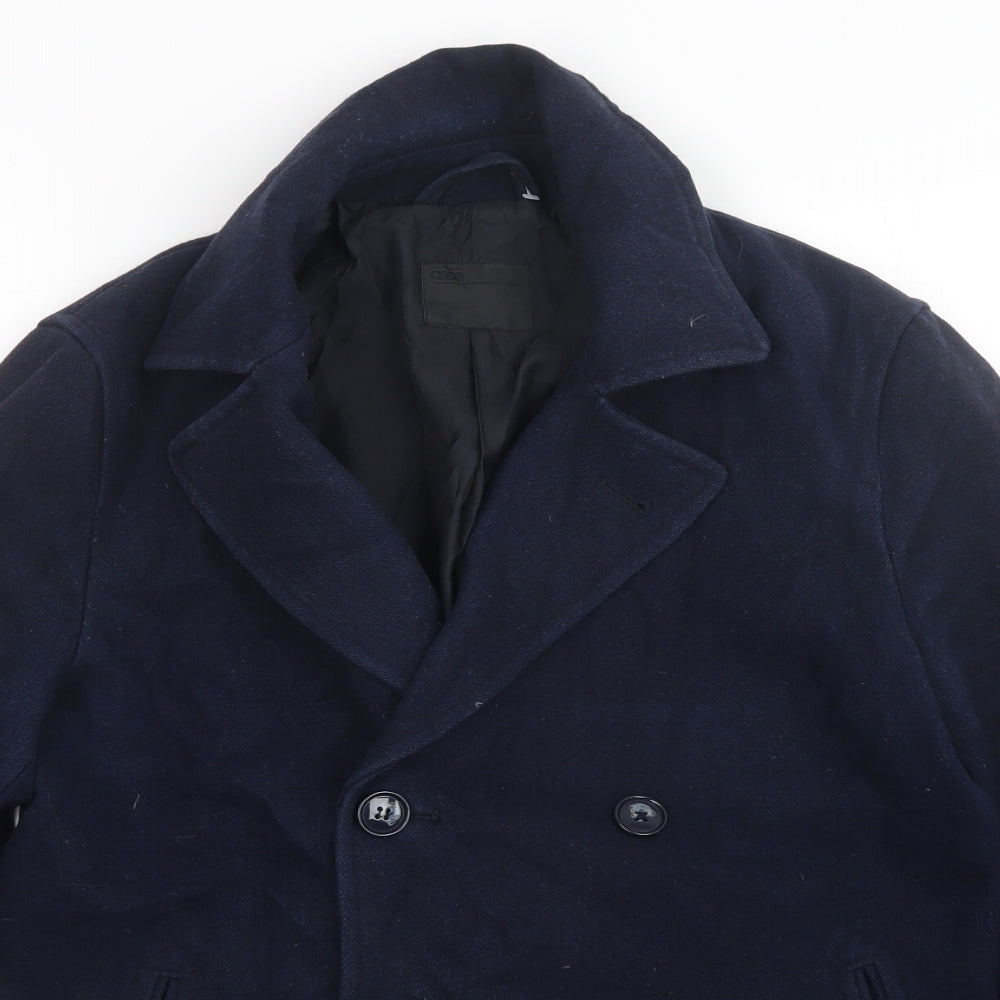 ASOS Womens Blue   Overcoat Coatigan Size S