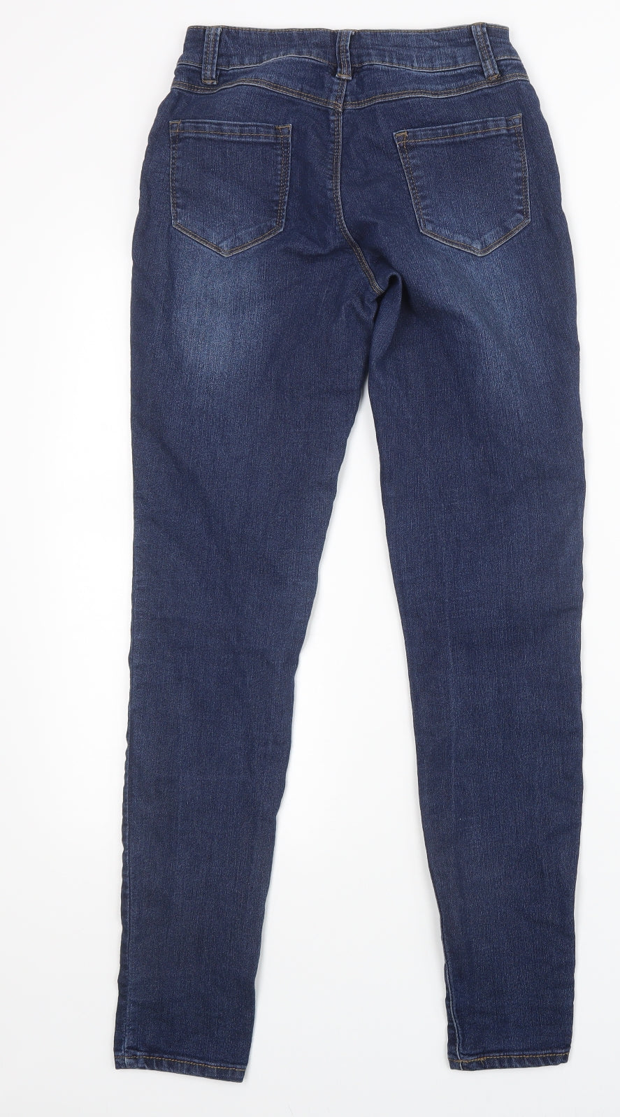 Blue Spice Womens Blue   Skinny Jeans Size M L31 in