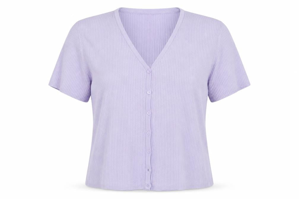 Bonmarché Womens Purple Cardigan Jumper Size L