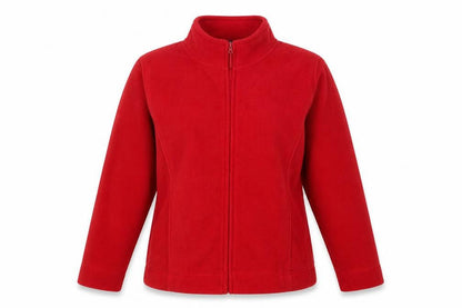 BlE Womens Red   Full Zip Sweatshirt Size M