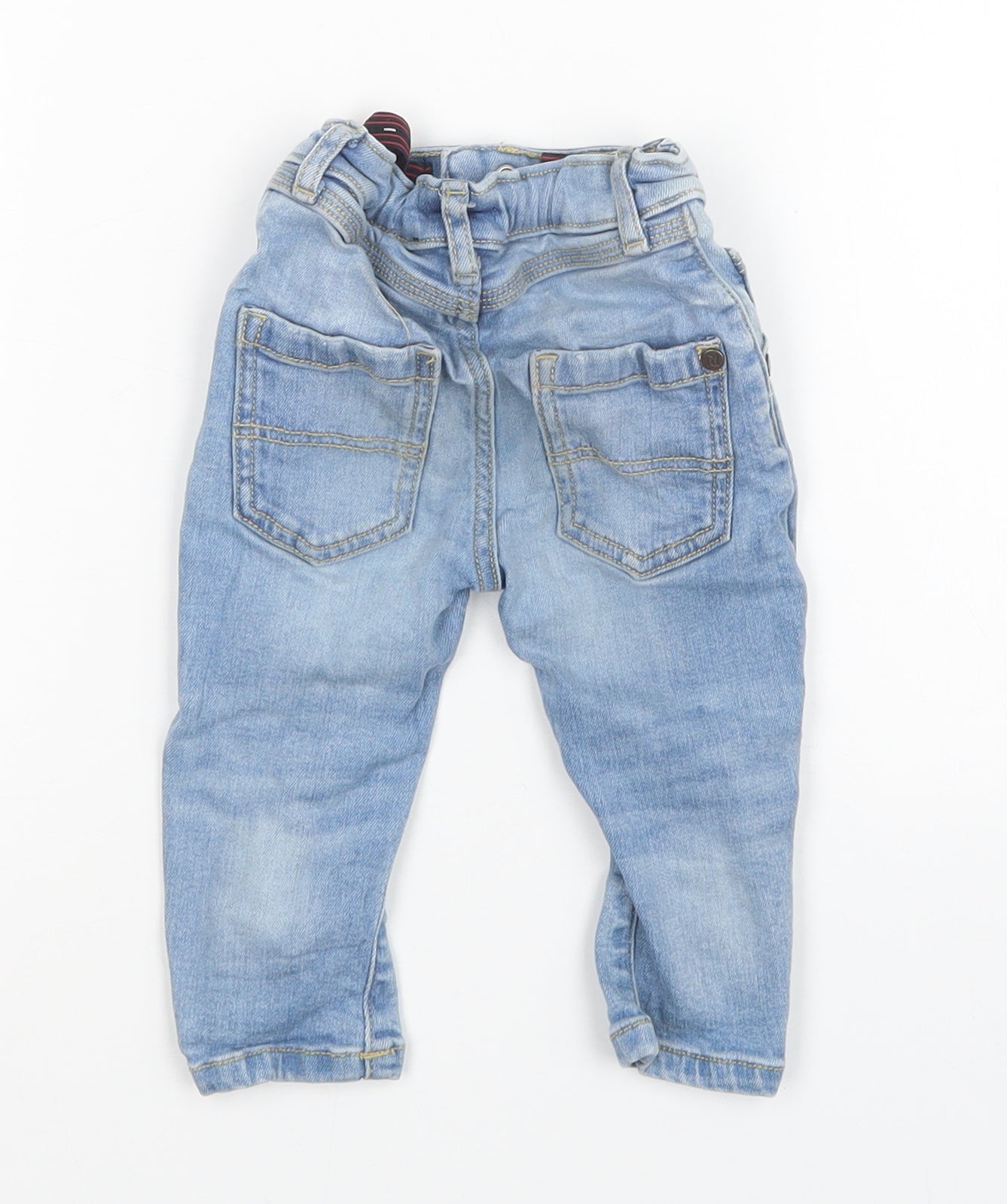Preworn Baby Blue    Jeans Size 6-9 Months