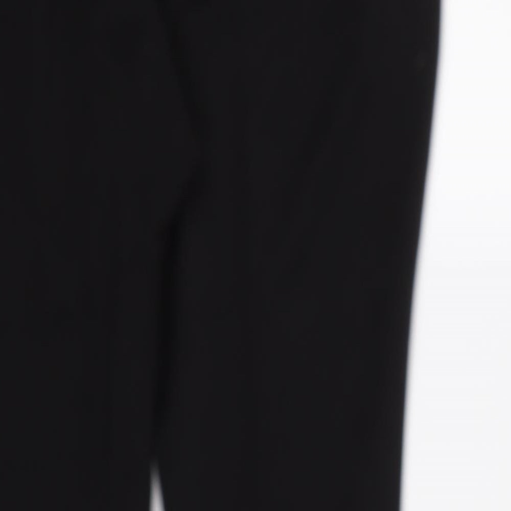 M&S Womens Black   Dress Pants Trousers Size 14 L27 in