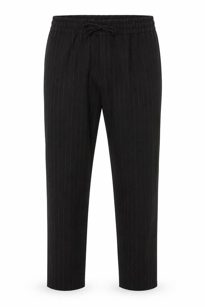 Topman Mens Grey Striped  Trousers  Size 32 L32 in