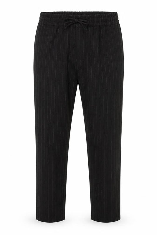 Topman Mens Grey Striped  Trousers  Size 32 L32 in
