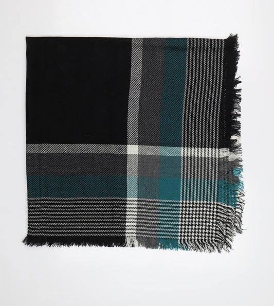 Preworn Womens Green Check   Shawl/Wrap