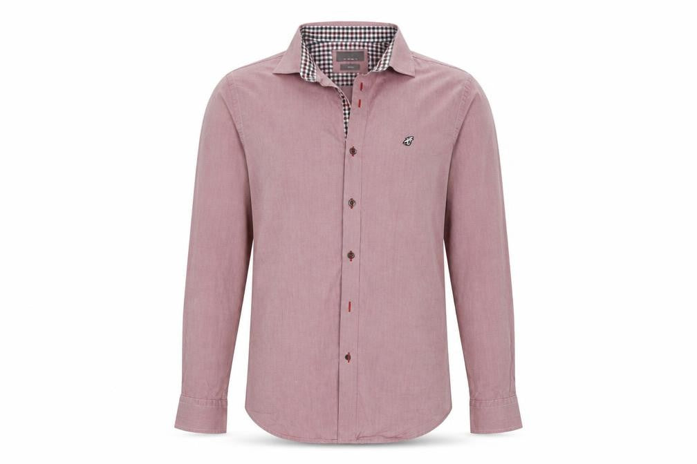 Remus Uomo Mens Pink    Button-Up Size 15.5