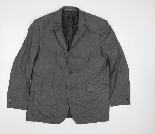 Ocassions Mens Grey   Jacket Blazer Size 44