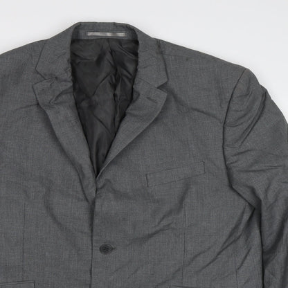 Ocassions Mens Grey   Jacket Blazer Size 44