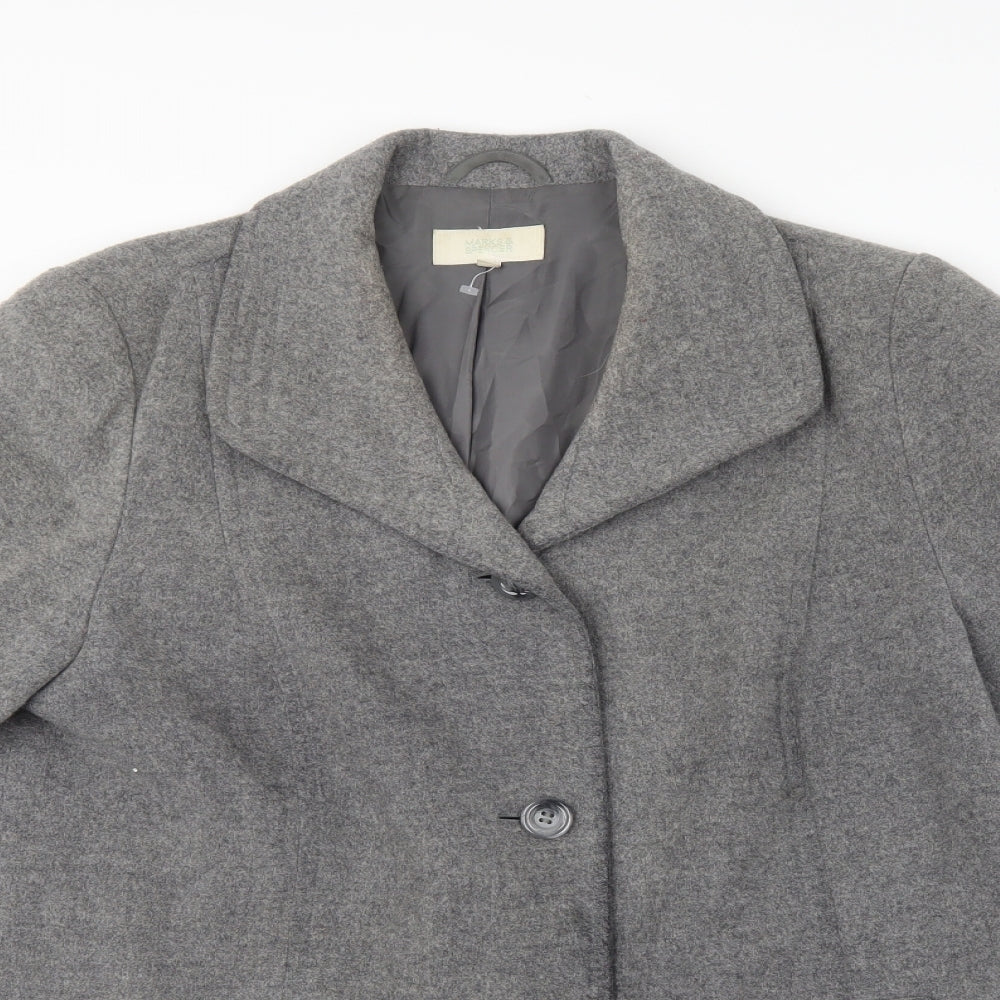 Marks and Spencer Womens Grey   Jacket  Size 16