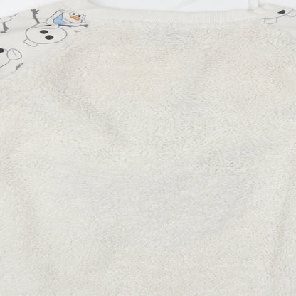 Preloved Disney Womens White   Pullover Jumper Size 14 - Label
