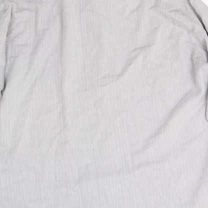 Marks & Spencer Mens Grey    Button-Up Size 15.5