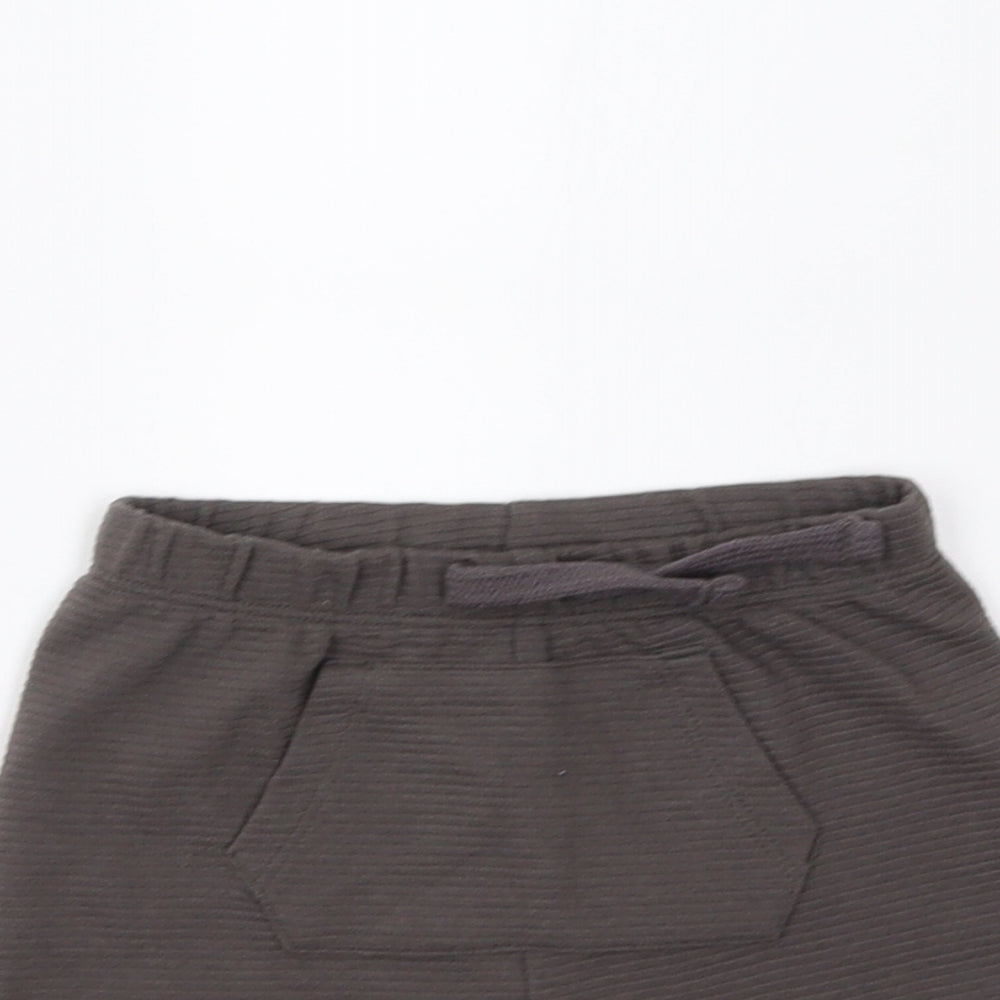 TU Baby Grey   Jogger Trousers Size 12-18 Months  - Shorts