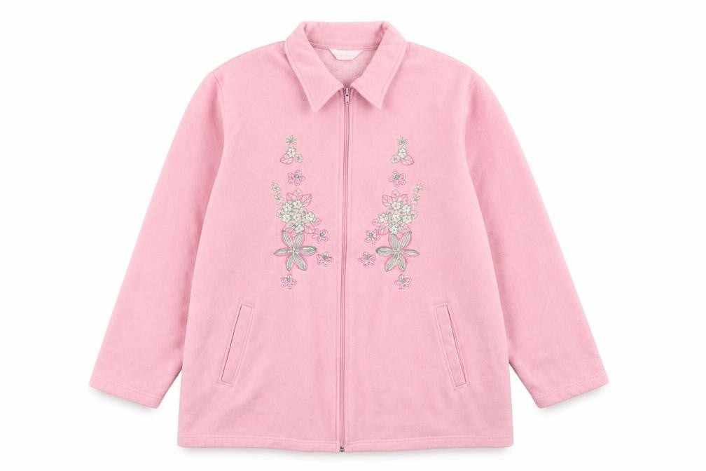 Casual Comfort Womens Pink   Jacket  Size 16