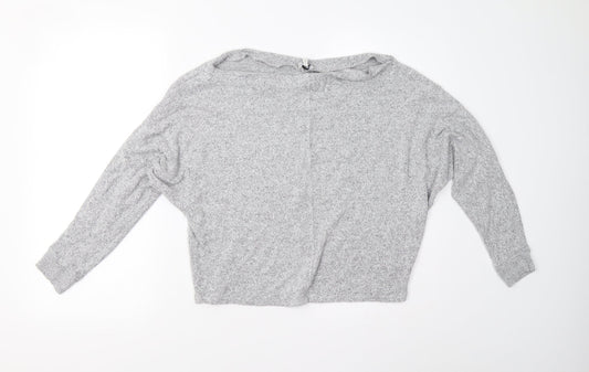 River Island Womens Grey   Pullover Jumper Size M