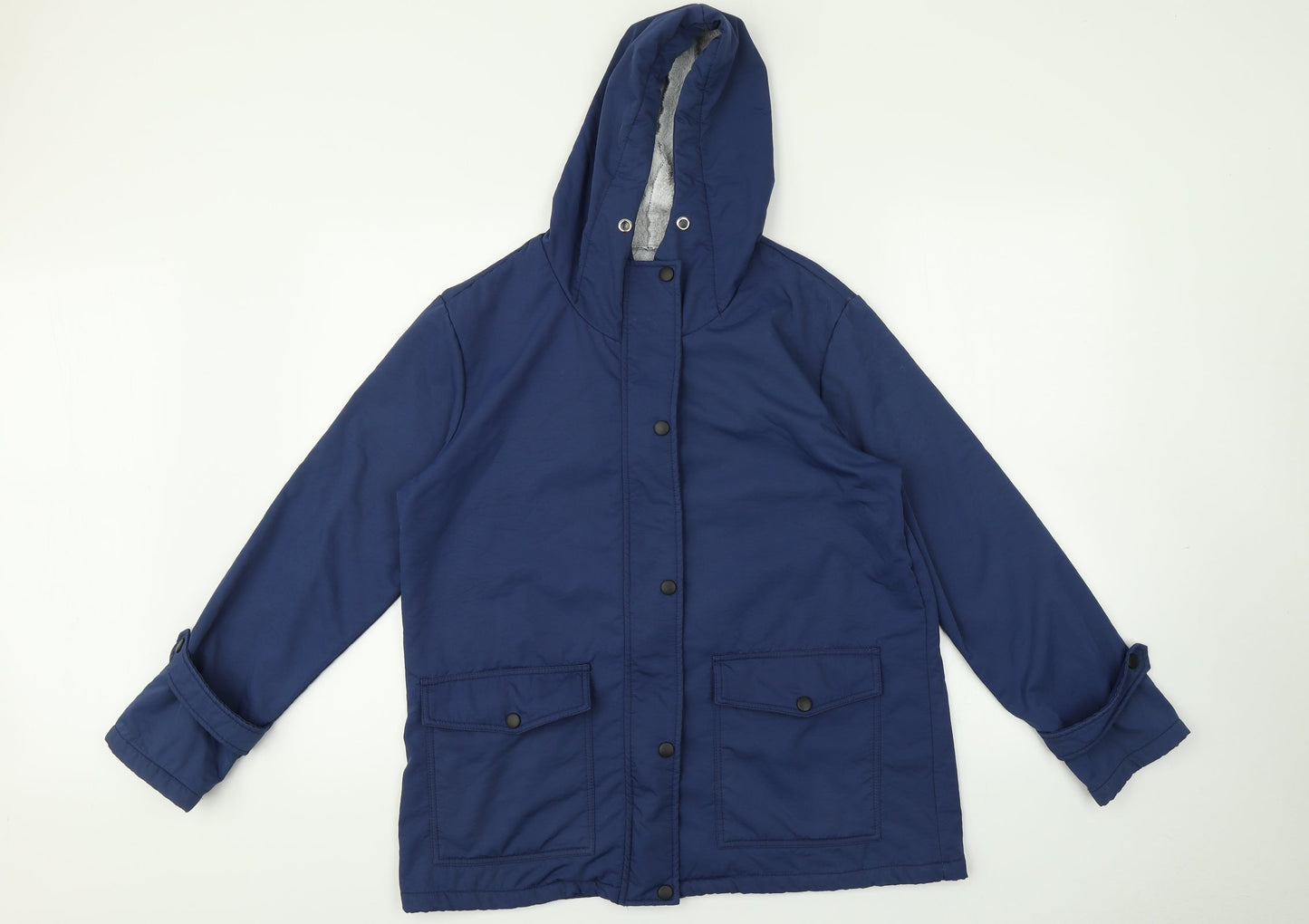 Preworn Womens Blue   Jacket Coat Size M