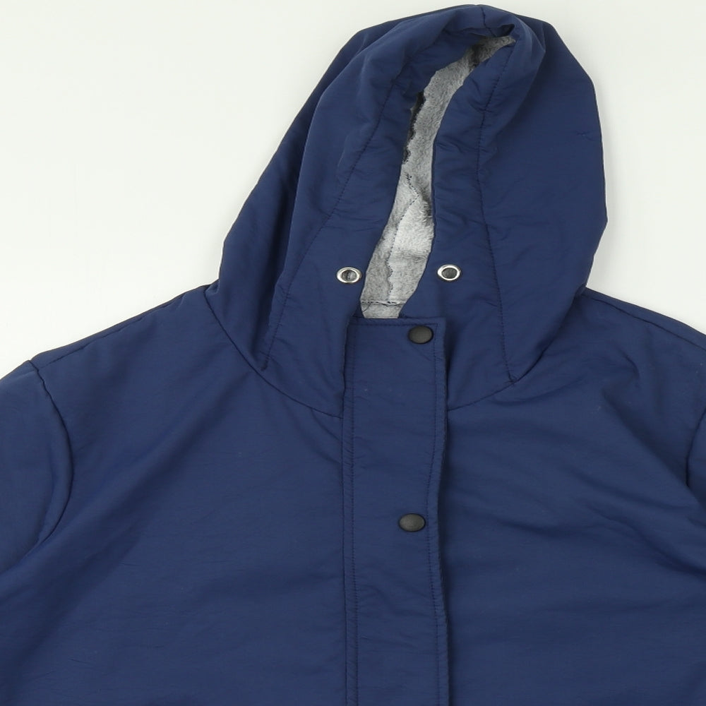 Preworn Womens Blue   Jacket Coat Size M
