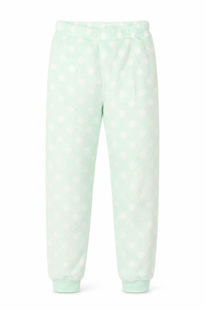 Primark Girls Multicoloured Polka Dot   Pyjama Pants Size 8-9 Years