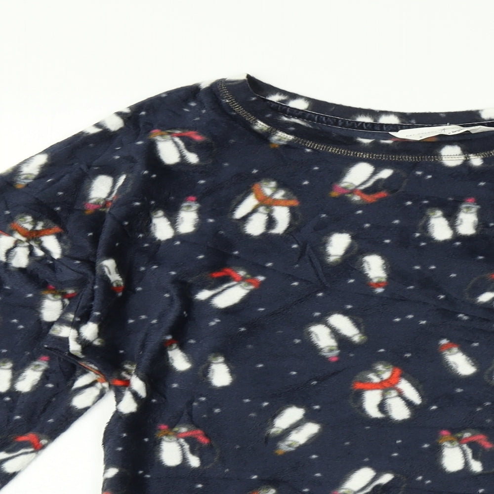 Marks and Spencer Womens Multicoloured    Pyjama Top Size S  - Christmas