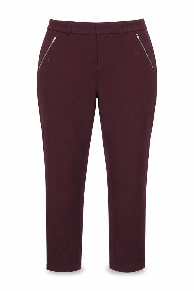 Capsule Womens Purple Trousers Size 14 L26 in