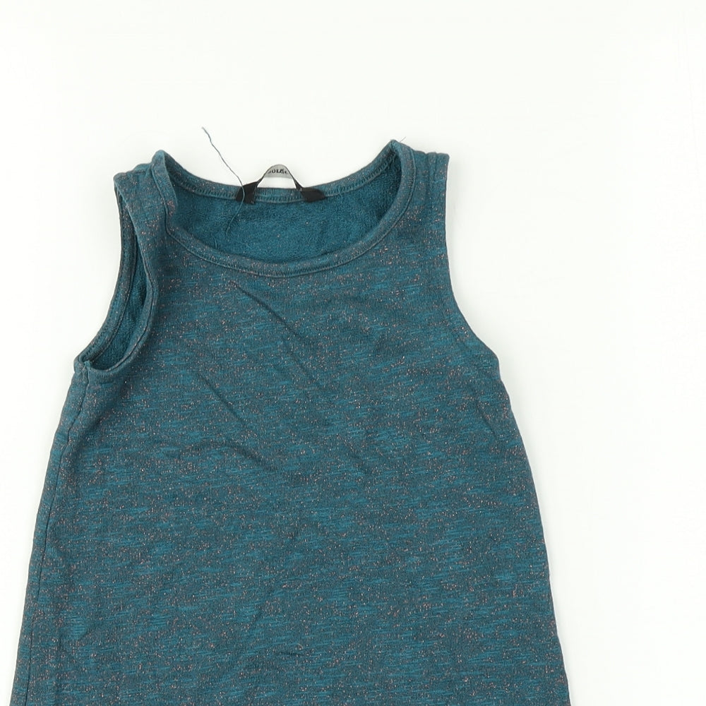 George Girls Blue   T-Shirt Dress  Size 2-3 Years