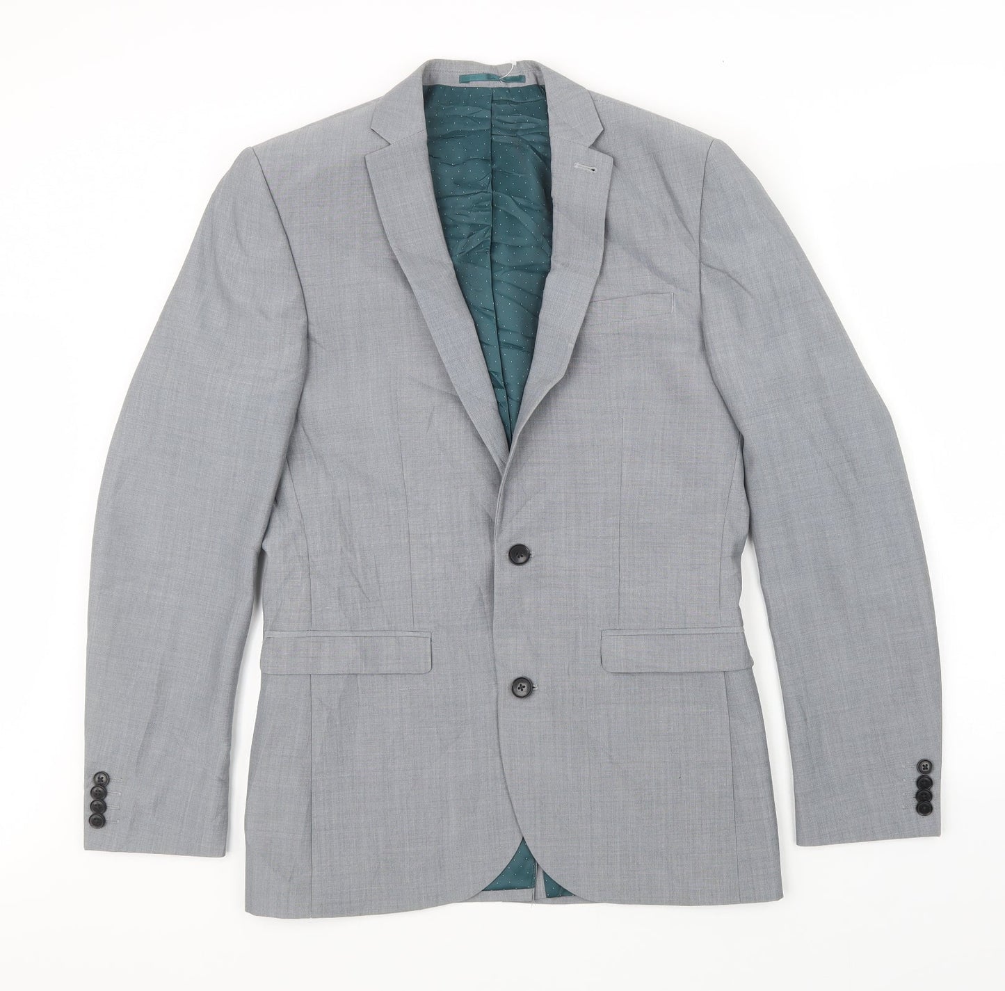 NEXT Mens Grey   Jacket Suit Jacket Size 36