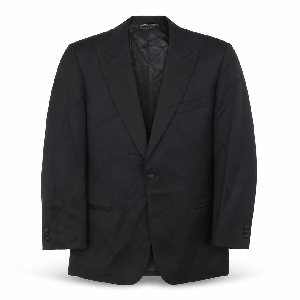 M.V, Mens Black   Jacket Suit Jacket Size 40