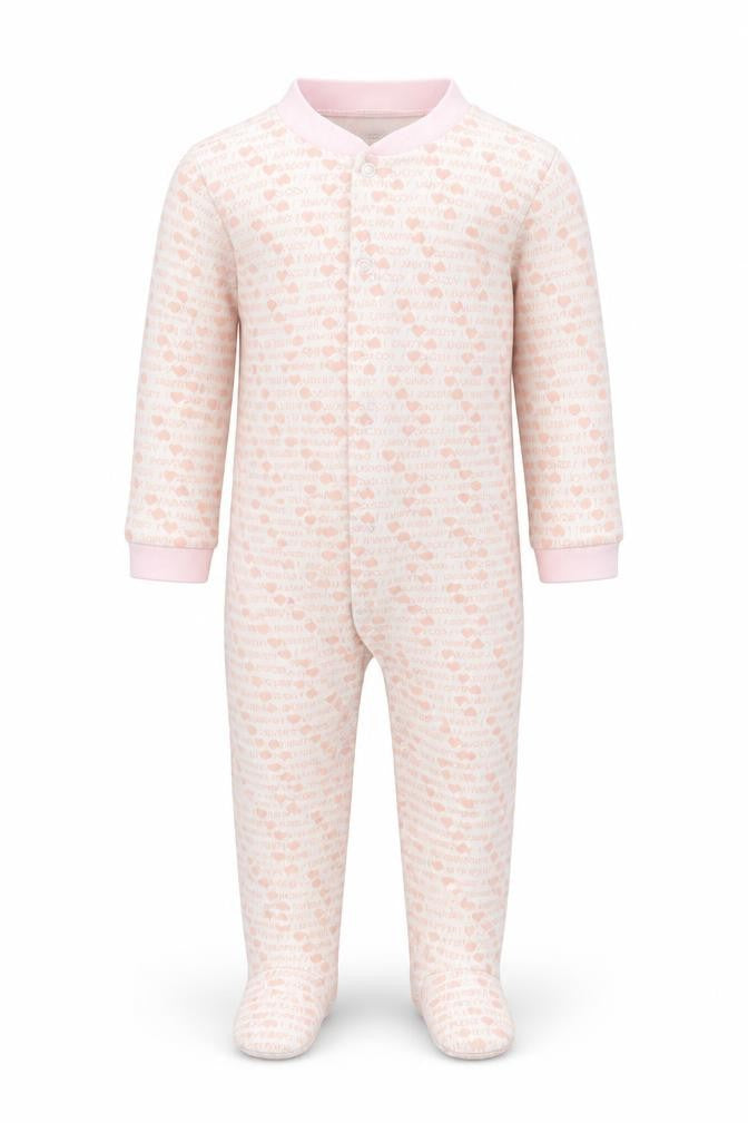 TU Girls Pink Geometric  Babydoll One Piece Size 18-24 Months
