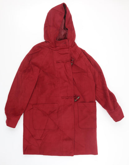 Marks and Spencer Womens Red   Pea Coat Coat Size 12