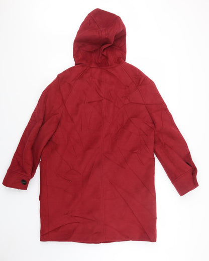 Marks and Spencer Womens Red   Pea Coat Coat Size 12