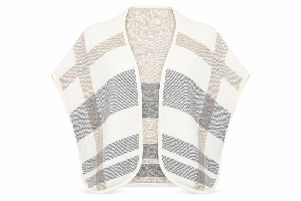 New Look Womens Beige  Knit Cape Jumper One Size