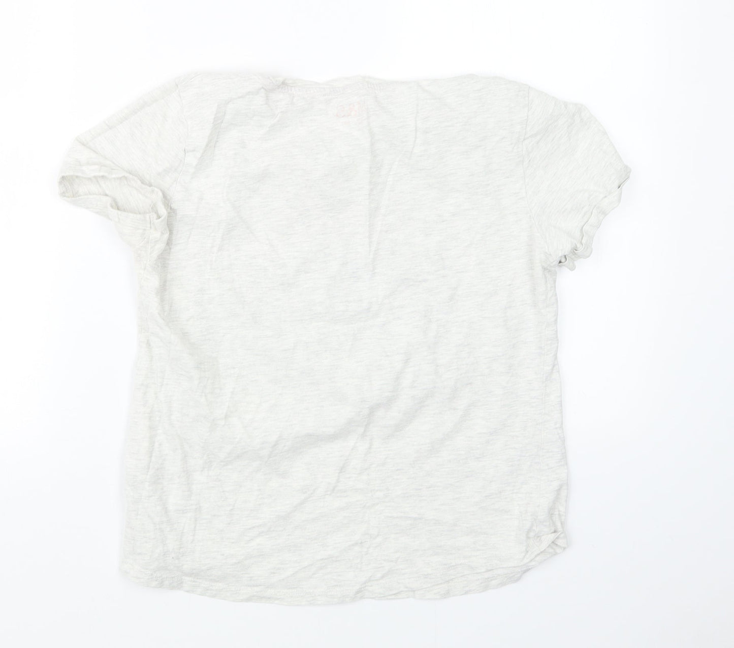 Marks and Spencer Womens Beige   Basic T-Shirt Size 10