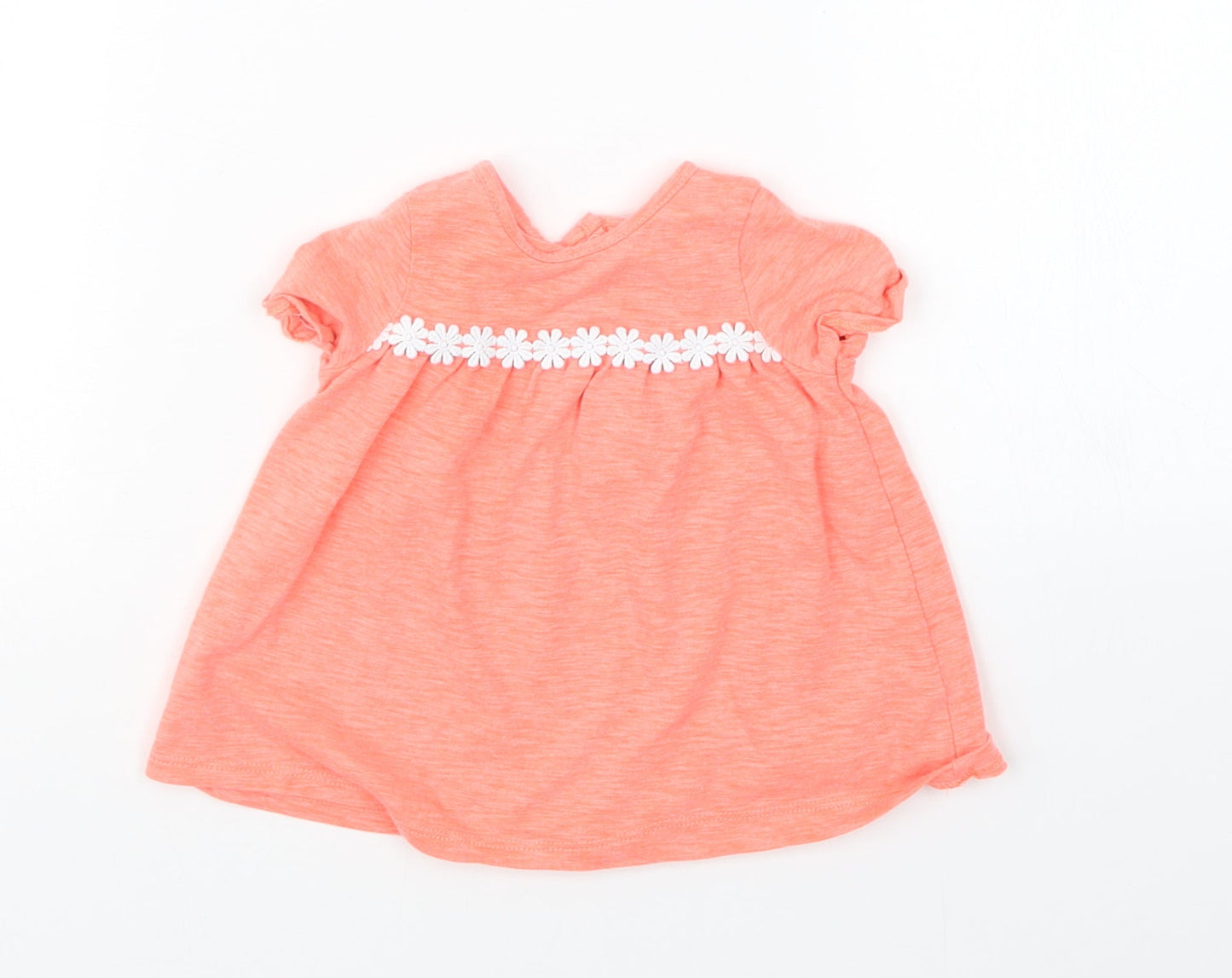 NEXT Girls Orange   Basic T-Shirt Size Newborn