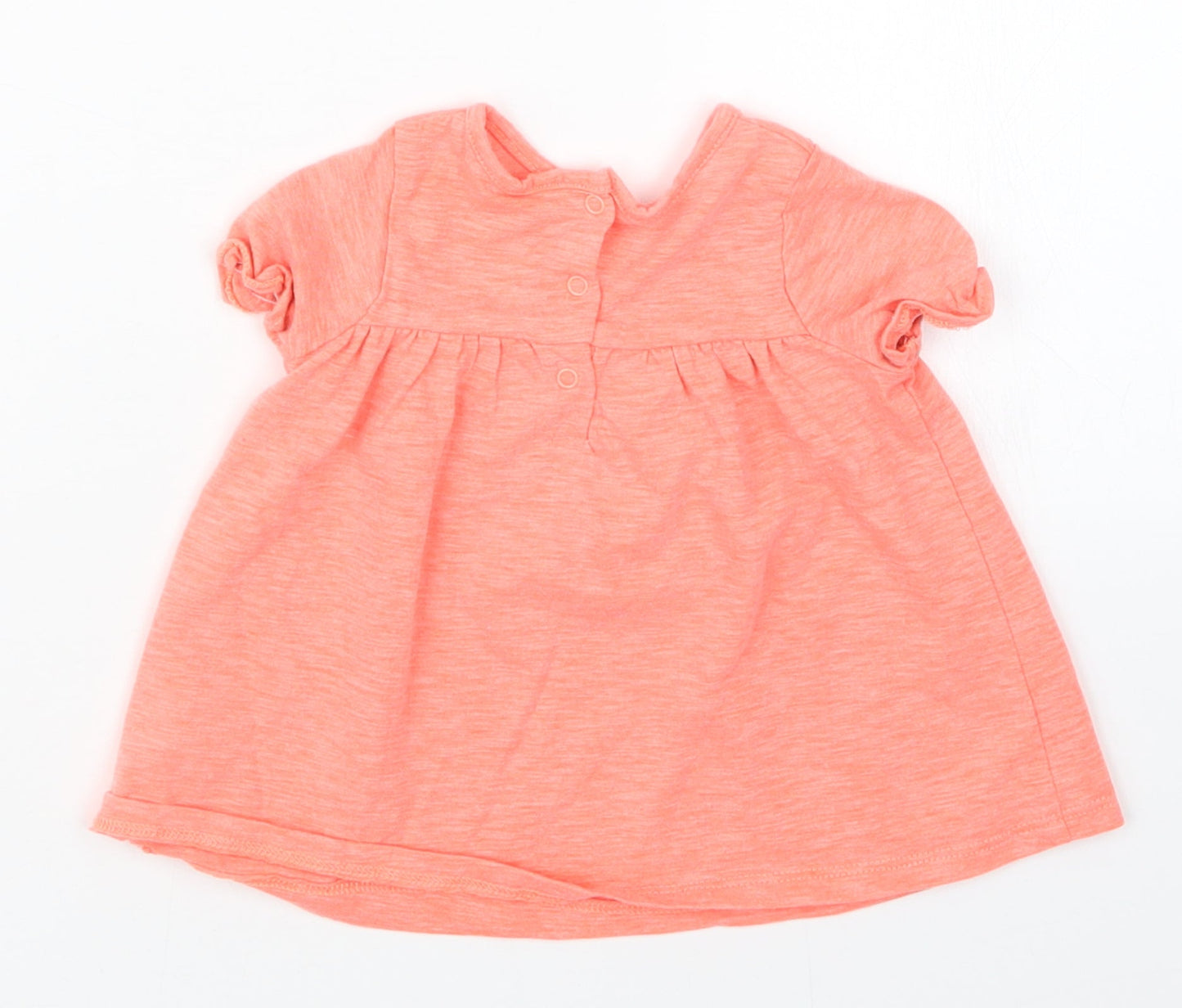 NEXT Girls Orange   Basic T-Shirt Size Newborn