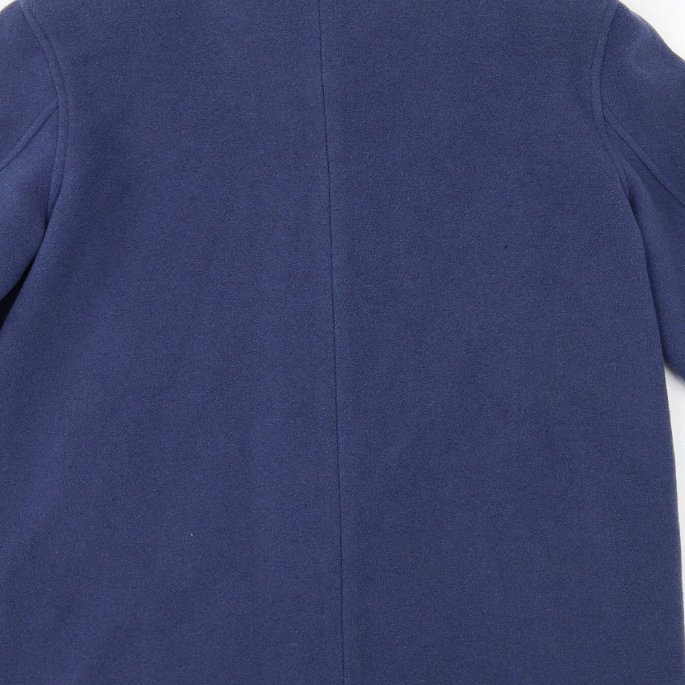 EWM Womens Blue   Overcoat Coat Size 12