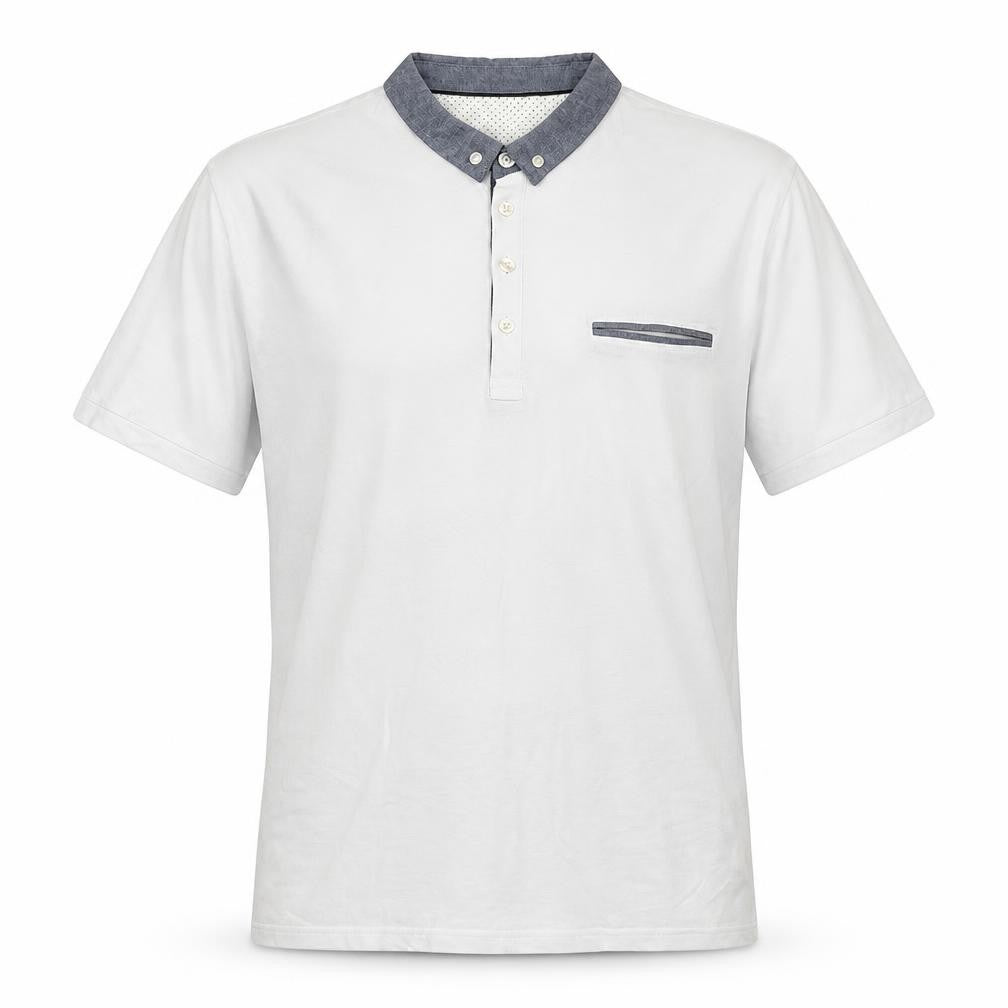 Celio Mens White    Polo Size L