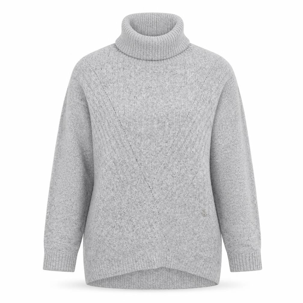 Marks & Spencer Womens Grey  Knit Pullover Jumper Size 8