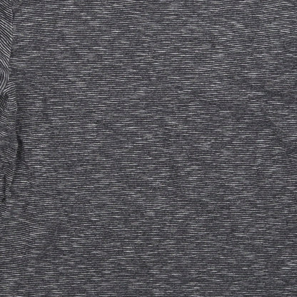 Next Mens Grey Striped  Pullover Sweatshirt Size S