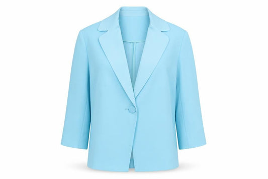 Libra Womens Blue   Jacket Suit Jacket Size 12