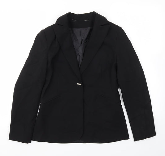 Kit Womens Black   Jacket Blazer Size 10