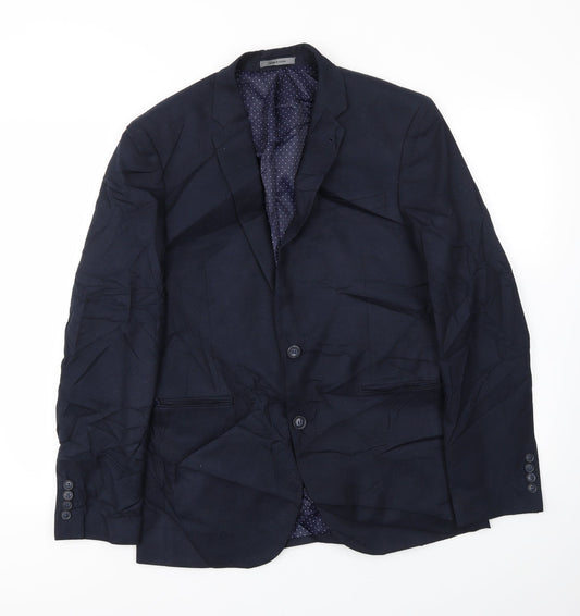 Ceader wood state Mens Blue   Jacket Blazer Size 40