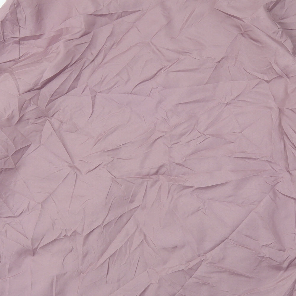 ann de lancay Womens Purple   Jacket Coat Size M